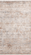 By Özer Halı Kırmızı Renk Geçişli Otantik Desenli Modern Stil Pigment Halı Tuval TVL02 Salon Halısı