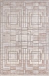 By Özer Halı Krem Bej Renk Geometrik Şekilli Modern Stil Artemis Halı Emma 09763A Salon Halısı