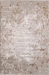 By Özer Halı Krem Gold Renk Desenli Modern Stil Artemis Halı Emma 09770A Salon Halısı