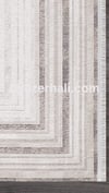 By Özer Halı Krem Renk Bej Bordürlü Modern Stil Artemis Halı Romantik 02432A Salon Halısı