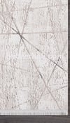 By Özer Halı Krem Renk Bej Desenli Modern Stil Artemis Halı Romantik 02429A Salon Halısı