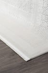 By Özer Halı Krem Renk Bordürlü Modern Stil Koza Halı Lara A0333A Salon Halısı