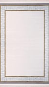 By Özer Halı Krem Renk Gold Bordürlü Modern Stil Nexus Halı Albina 05430A Salon Halısı
