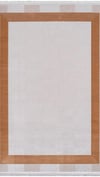By Özer Halı Krem Renk Gold Bordürlü Modern Saray Halı Ondina ON04C Salon Halısı