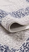 By Özer Halı Krem Renk Gri Bordürlü Klasik Stil Saray Halı Armoni Silver SV070A Salon Halısı