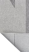 By Özer Halı Krem Renk Gri Desenli Leke Tutmaz Pigment Soir SR04 Jüt Sisal Mutfak Halısı