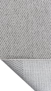 By Özer Halı Krem Renk Gri Desenli Leke Tutmaz Pigment Soir SR05 Jüt Sisal Mutfak Halısı