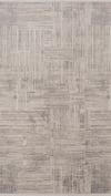 By Özer Halı Krem Renk Gri Desenli Modern Stil Saten Tekstil Moon MO102G Salon Halısı