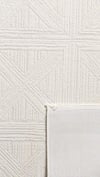By Özer Halı Krem Renk Gri Desenli Modern Stil Majolika Halı Lade LD24A Salon Halısı