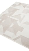 By Özer Halı Krem Renk Kahve Desenli Leke Tutmaz Pigment Soir SR03 Jüt Sisal Mutfak Halısı