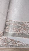 By Özer Halı Krem Renk Kahve Gri Bordürlü Saray Halı Rosada RS00A Salon Halısı
