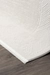 By Özer Halı Krem Renk Modern Tasarım Koza Halı Adler A0729F Salon Halısı