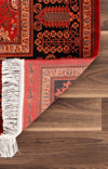 By Özer Halı Otantik Desenli Bordo Renk Premium Kalite Koza Halı Gördes A5723A Salon Halısı