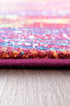 By Özer Halı Otantik Desenli Çok Renkli Koza Halı Pop 25561A Salon Halısı