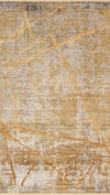 By Özer Halı Sarı Renk Desenli Modern Stil Karmen Halı Art AT001S Salon Halısı