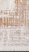 By Özer Halı Vizon Renk Terra Bordürlü Modern Artemis Halı Gotik 02242E Salon Halısı
