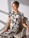 çift parça görünümlü elbise