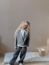  Unisex Antrasit Blazer Takım