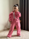 3-10 Yaş Şardonlu Pembe Takım