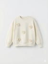 6-14 Yaş La'ciel Paris Çiçek Desenki Sweatshirt 