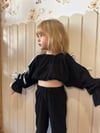 Fiyonk Detaylı Crop Takım