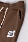 Kahverengi La'ciel Paris 3 İp Şardonsuz Jogger 