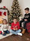 Kırmızı Unisex  Sweatshirt(Şardonlu)