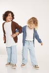 Mavi Unisex Çocuk Hırka