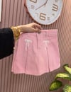 Pembe Fiyonk Detaylı Ceketli Takım