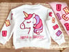 Unicorn Baskılı Takım
