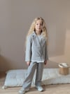 Unisex Gri Blazer Takım