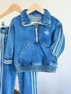 Yeni Sezon Unisex Streetwear Denım Takım