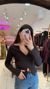 Dilvin %100 Pamuklu Fermuar Detaylı Body
