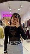 Karol Pamuklu Transparan Body