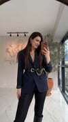 Kemerli Premium Blazer Ceket