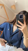 Orj Marka Oversize Denim Gömlek