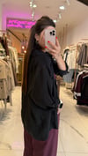 Oversize Tensel Gömlek