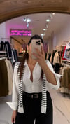 Quzu Şal Detaylı  Crop Gömlek