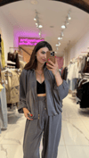 Saten Bomber Ceket