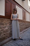 001 KETEN TULUM SİYAH ÇİZGİLİ