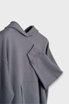 Oversize Kanguru Cepli Kapüşonlu Sweatshirt