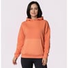 Merlot-Oversize Kanguru Cepli Kapüşonlu Sweatshirt-Sweatshirt