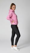 Merlot-Oversize Kanguru Cepli Kapüşonlu Sweatshirt-Sweatshirt