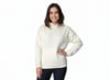 Merlot-Oversize Kanguru Cepli Kapüşonlu Sweatshirt-Sweatshirt
