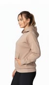 Merlot-Oversize Kanguru Cepli Kapüşonlu Sweatshirt-Sweatshirt
