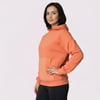 Merlot-Oversize Kanguru Cepli Kapüşonlu Sweatshirt-Sweatshirt