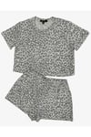 T-Shirt Şort Örme Pijama Takımı