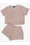 T-Shirt Şort Örme Pijama Takımı