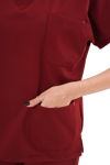BORDO SCRUBS TAKIM 