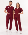 BORDO SCRUBS TAKIM 